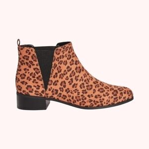 ⭐JOE FRESH x Jillian Harris NWT Leopard Print Ankle Chelsea Boots